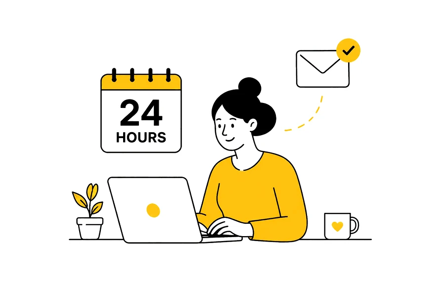 Relocation checklist with a first action ready within a day